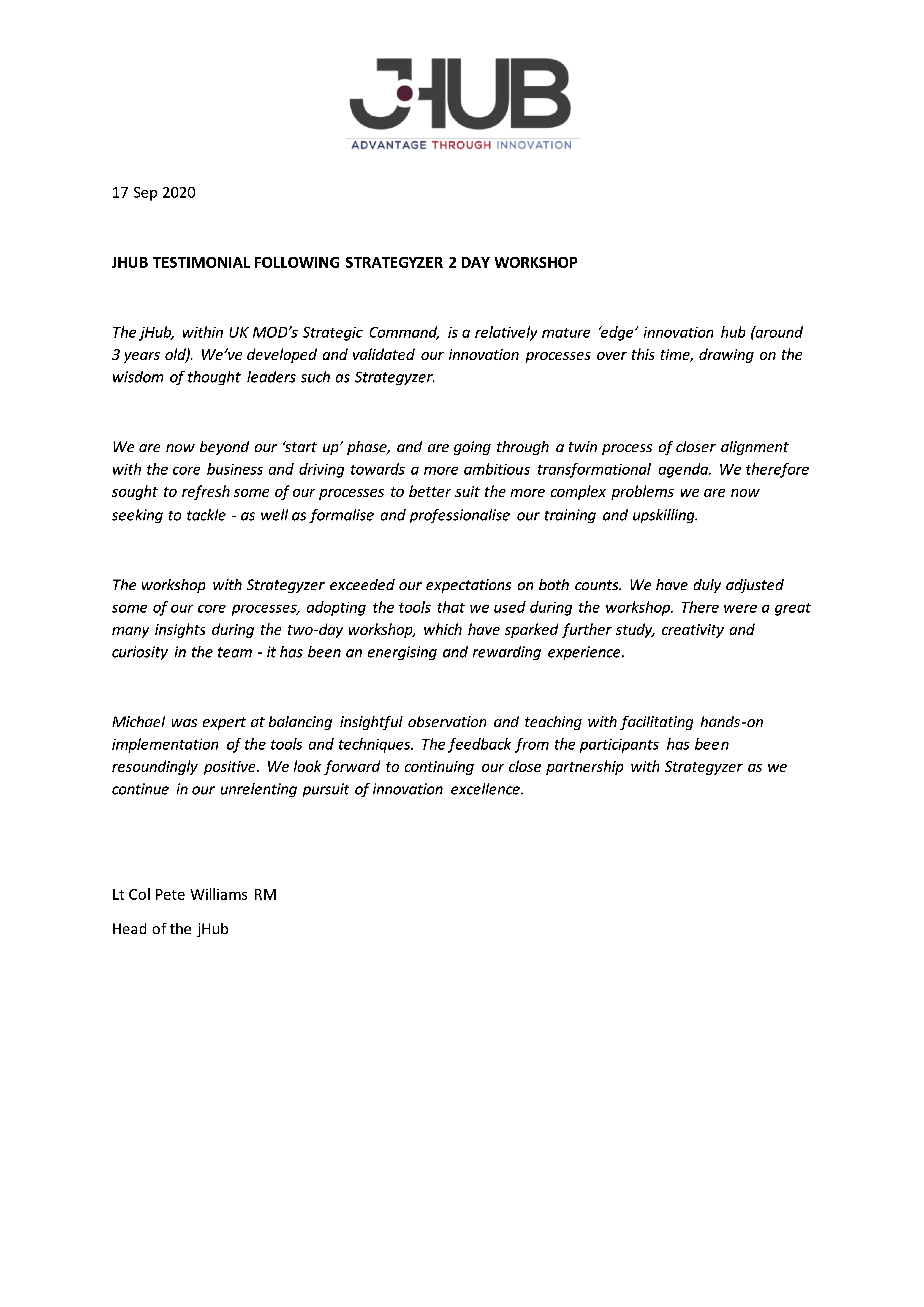 JHUB Testimonial (1)