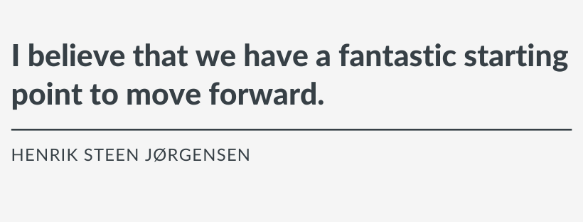 Henrik Steen Jørgensen, Quote 1